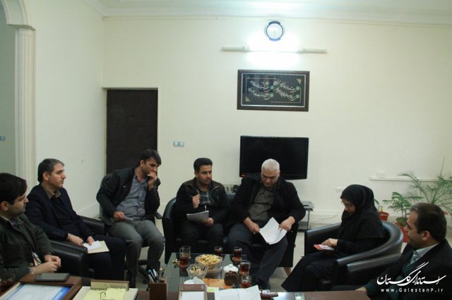 حضور نمایندگان اعزامی از سوی رییس ستاد انتخابات استان گلستان در فرمانداری گرگان