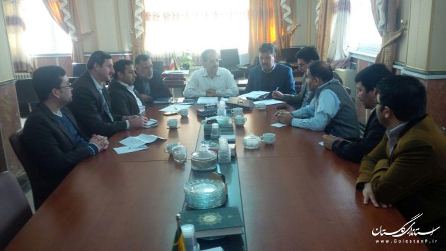 پانزدهمین جلسه ستاد انتخابات شهرستان ترکمن برگزار شد