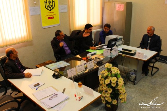 روسای ستاد انتخابات و هیأت بازرسی شهرستان آزادشهر با هم دیدار کردند