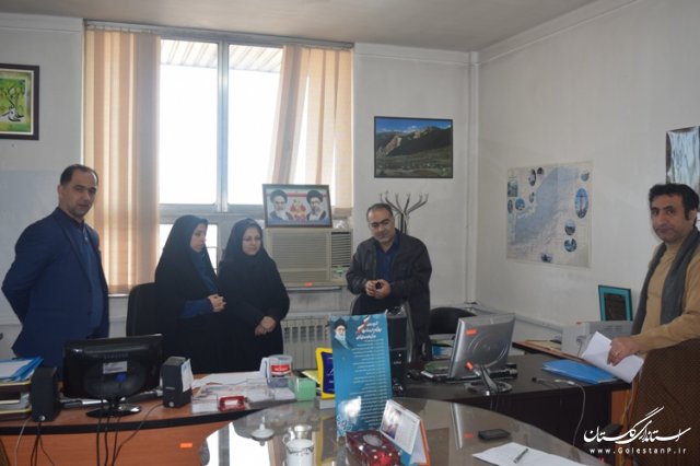 بازدید کارشناسان بازرسی استان از بخش های مختلف ستاد مرکزی حوزه انتخابیه کردکوی