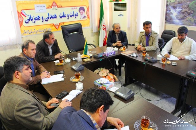دومین جلسه کمیته امحا انتخابات شهرستان آزادشهر برگزار شد