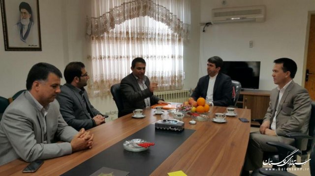 دیدار فرماندار با مسئول کمیته حقوقی ستاد انتخابات استان