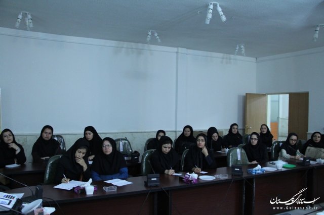 بازدید رییس ستاد انتخابات شهرستان گرگان از کلاس آموزشی کاربران انتخابات