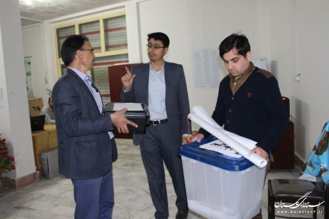 توزیع صندوق های رای 85 حوزه انتخابیه کلاله پایان یافت