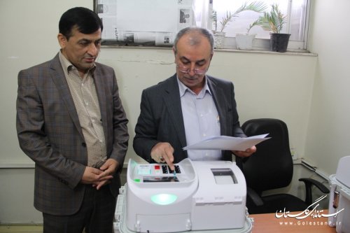 اولین مانور برگزاری انتخابات تمام الکترونیک درفرمانداری گرگان برگزار شد