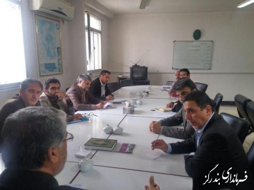 دهمین جلسه ستاد انتخابات شهرستان بندرگز برگزار شد