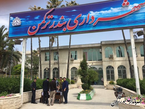مانور آموزشی تمام الکترونیکی انتخابات شورای شهر بندر ترکمن برگزار شد