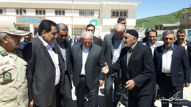 بازدید استاندار گلستان از روند برگزاری انتخابات در بخش کوهسارات شهرستان مینودشت