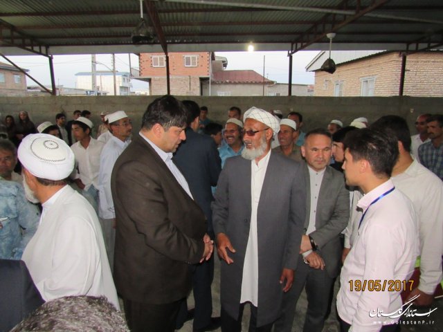 حضور نمایندگان مجلس درشعب انتخاباتی گمیشان